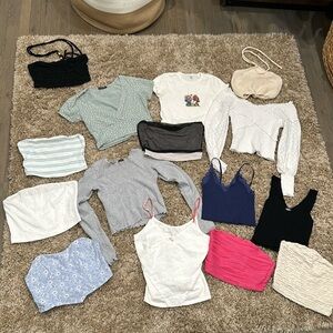 15 cute tops bundle- size small